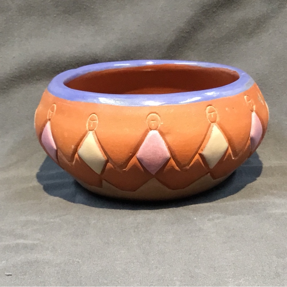 Handcrafted Terracotta Decorative Bowl